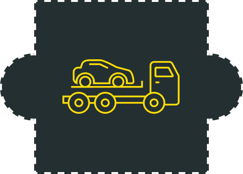 Auto distribution logo icon